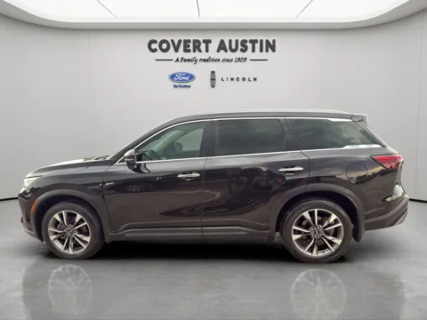 Photos of 2022 INFINITI QX60 LUXE for sale in Austin, TX at Covert Ford Lincoln