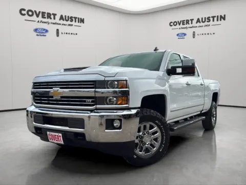 White 2019 Chevrolet Silverado 2500 HD LTZ for sale in Austin, TX