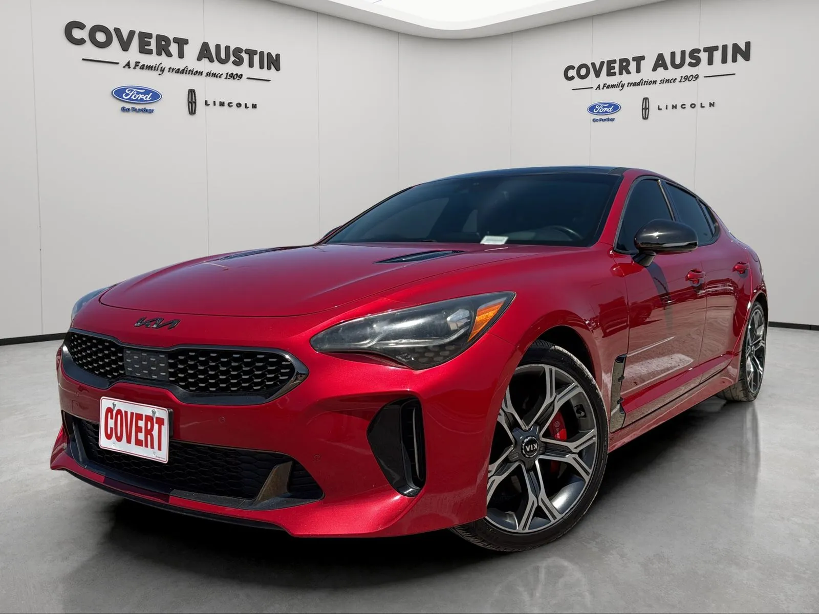 Red 2018 Kia Stinger GT2 for sale in Austin, TX