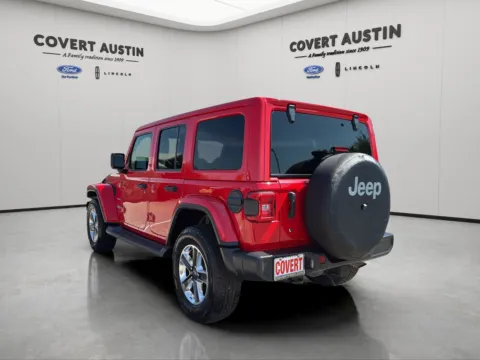 Another view of 2018 Jeep Wrangler Unlimited Sahara for sale in Austin, TX at Covert Ford Lincoln