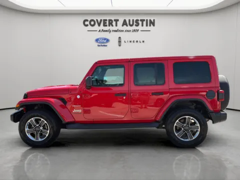 Photos of 2018 Jeep Wrangler Unlimited Sahara for sale in Austin, TX at Covert Ford Lincoln