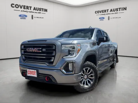 Gray 2021 GMC Sierra 1500 AT4 for sale in Austin, TX