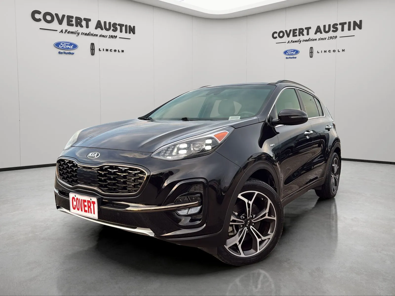 Black 2020 Kia Sportage SX for sale in Austin, TX