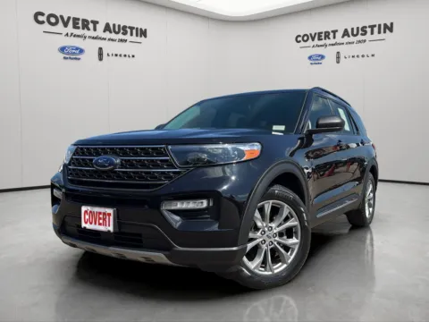 Black 2023 Ford Explorer XLT for sale in Austin, TX