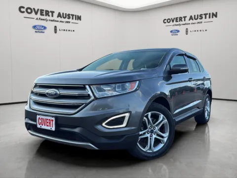 Gray 2016 Ford Edge Titanium for sale in Austin, TX
