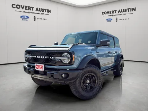 Blue 2023 Ford Bronco Wildtrak for sale in Austin, TX