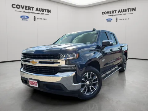 Blue 2020 Chevrolet Silverado 1500 LT for sale in Austin, TX