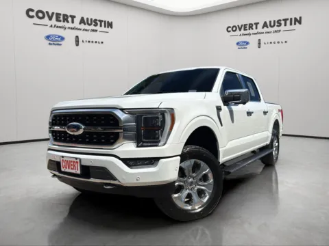 White 2023 Ford F-150 Platinum for sale in Austin, TX