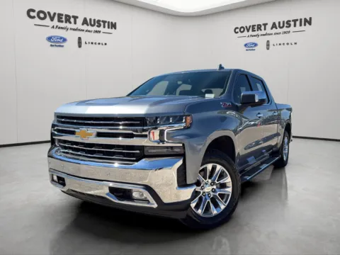 Gray 2021 Chevrolet Silverado 1500 LTZ for sale in Austin, TX
