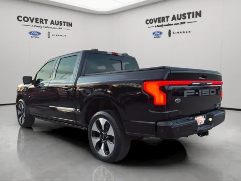 Another view of 2023 Ford F-150 Lightning Platinum for sale in Austin, TX at Covert Ford Lincoln