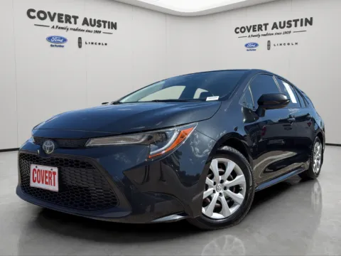 Black 2020 Toyota Corolla LE for sale in Austin, TX