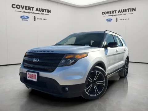 Silver 2015 Ford Explorer Sport for sale in Austin, TX