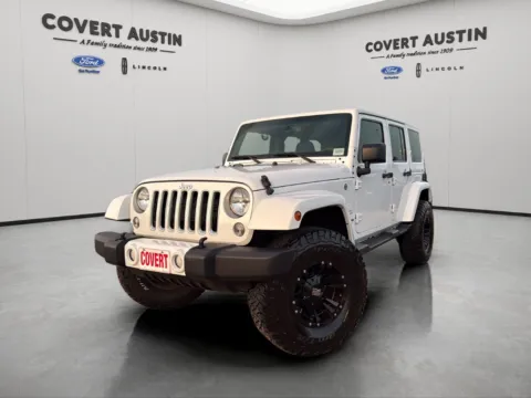 White 2016 Jeep Wrangler Unlimited Sahara for sale in Austin, TX
