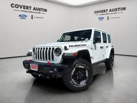 White 2019 Jeep Wrangler Unlimited Rubicon for sale in Austin, TX