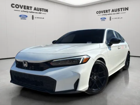 White 2025 Honda Civic Sport for sale in Austin, TX