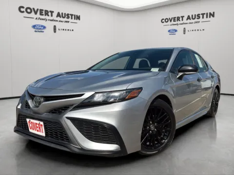Silver 2022 Toyota Camry SE Nightshade for sale in Austin, TX