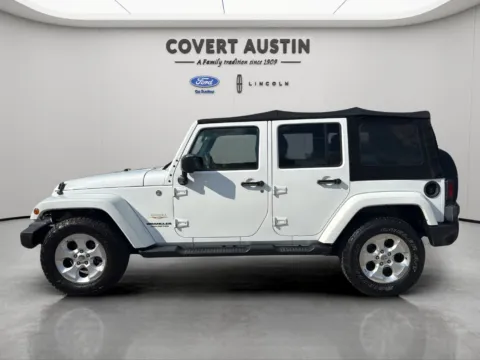 Another view of 2015 Jeep Wrangler Unlimited Sahara for sale in Austin, TX at Covert Ford Lincoln