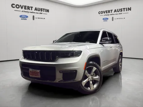 Silver 2021 Jeep Grand Cherokee L Limited for sale in Austin, TX