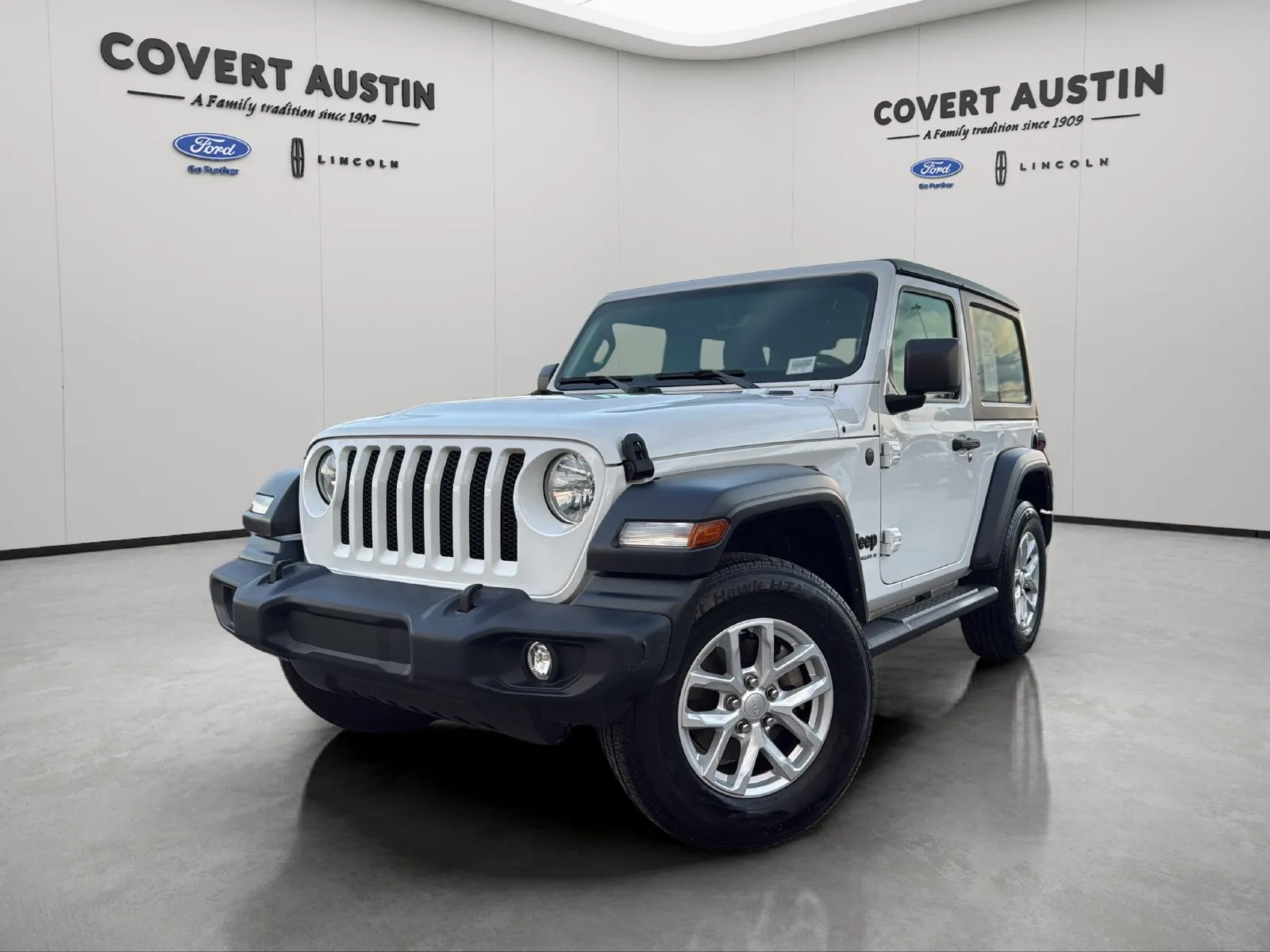 White 2023 Jeep Wrangler Sport S for sale in Austin, TX