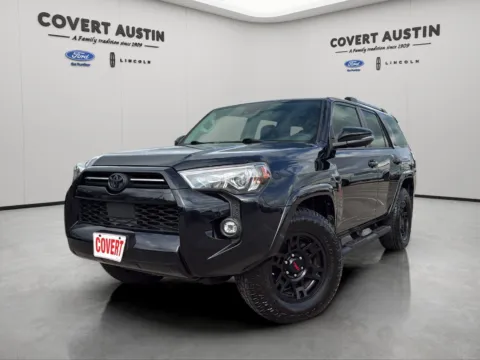 Black 2021 Toyota 4Runner SR5 Premium for sale in Austin, TX