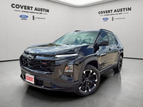 Black 2025 Chevrolet Equinox RS for sale in Austin, TX