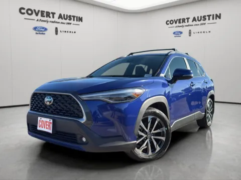 Blue 2022 Toyota Corolla Cross XLE for sale in Austin, TX