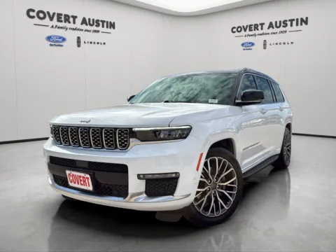 White 2021 Jeep Grand Cherokee L Summit for sale in Austin, TX