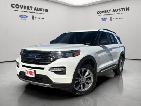 White 2023 Ford Explorer XLT for sale in Austin, TX