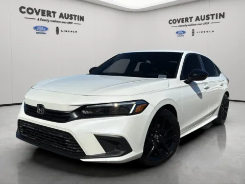 White 2023 Honda Civic Sport for sale in Austin, TX