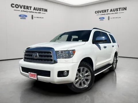 White 2010 Toyota Sequoia Limited for sale in Austin, TX