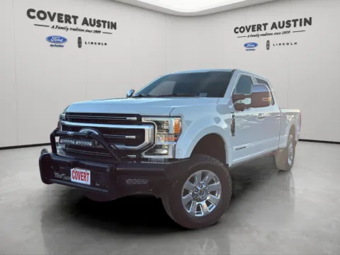 White 2021 Ford F-250SD Platinum for sale in Austin, TX