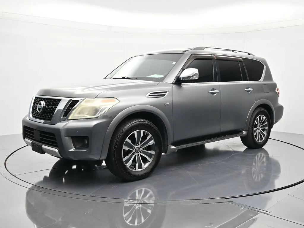 Gray 2017 Nissan Armada SL for sale in Palatka, FL