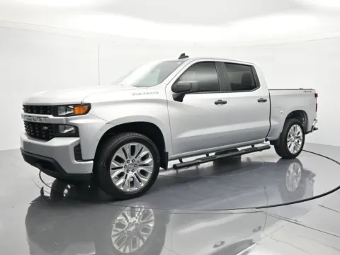 Silver 2021 Chevrolet Silverado 1500 Custom for sale in Palatka, FL