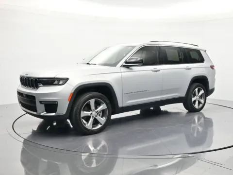 Silver 2021 Jeep Grand Cherokee L Limited for sale in Palatka, FL