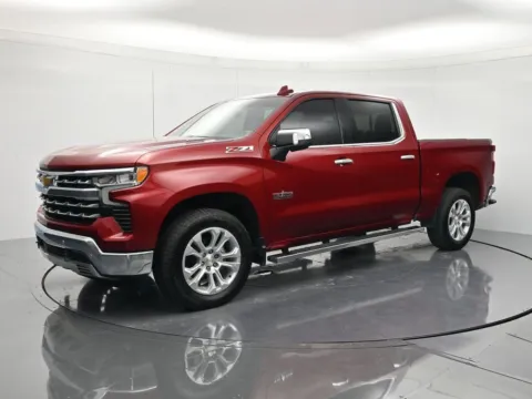 Red 2022 Chevrolet Silverado 1500 LTZ for sale in Palatka, FL