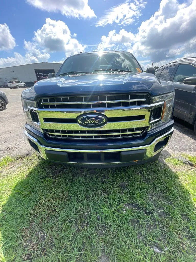 Blue 2018 Ford F-150 XLT for sale in Palatka, FL