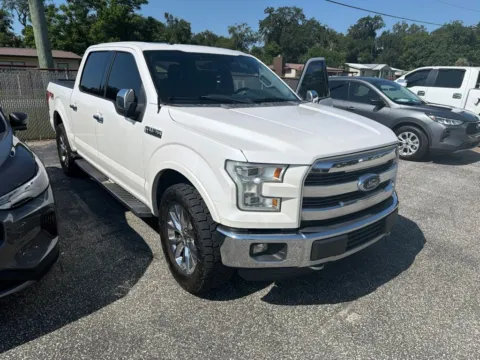 White 2016 Ford F-150 Lariat for sale in Palatka, FL