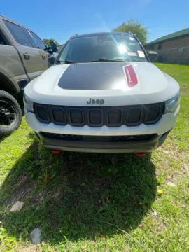 White 2022 Jeep Compass Trailhawk for sale in Palatka, FL