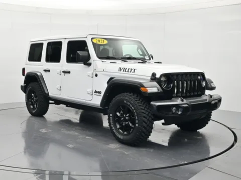 Another view of 2021 Jeep Wrangler Unlimited Willys for sale in Palatka, FL at Beck Ford Lincoln