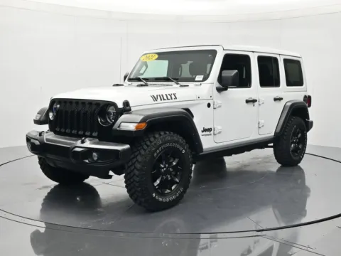 White 2021 Jeep Wrangler Unlimited Willys for sale in Palatka, FL