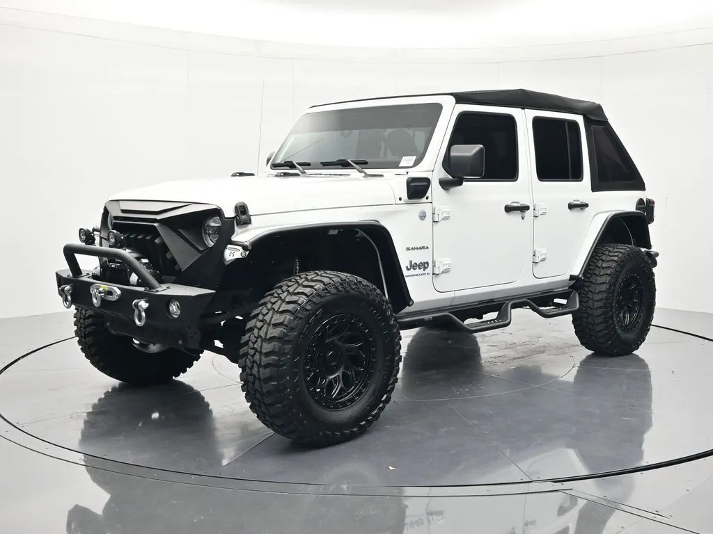 White 2023 Jeep Wrangler Sahara 4xe for sale in Palatka, FL