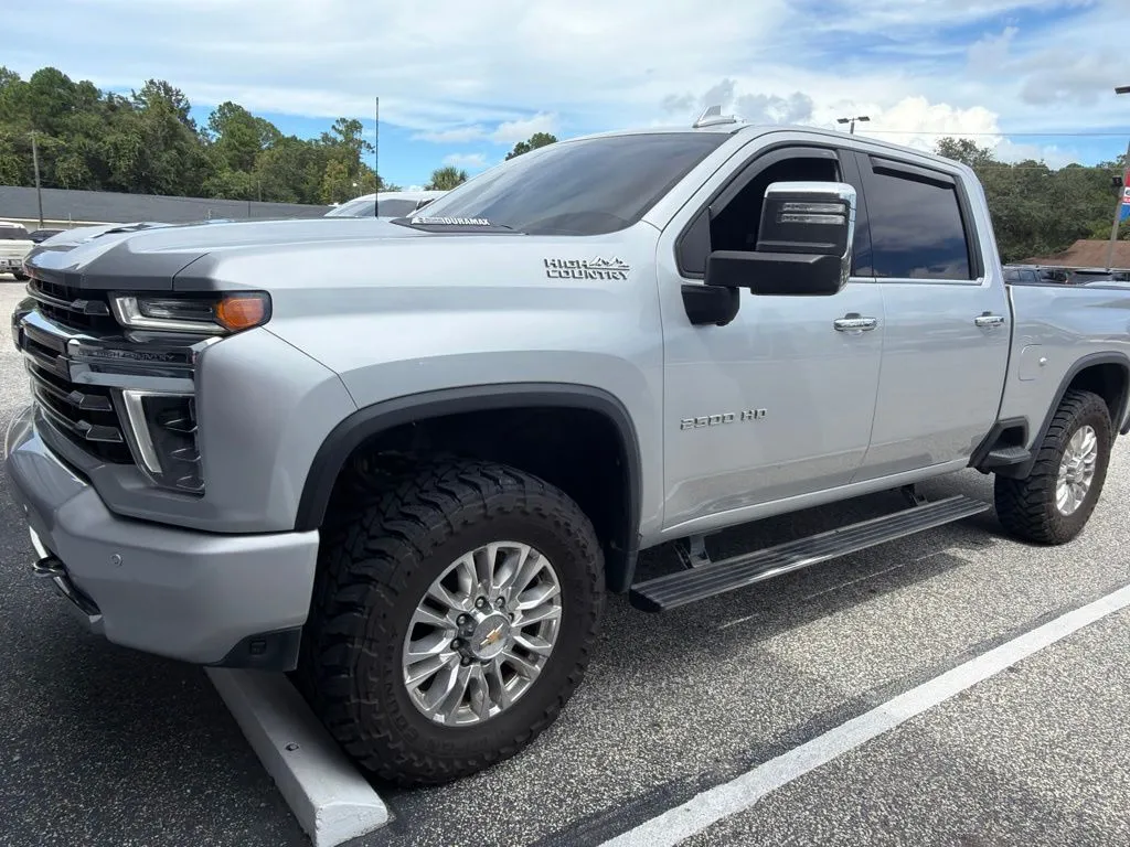 Silver 2021 Chevrolet Silverado 2500 HD High Country for sale in Palatka, FL