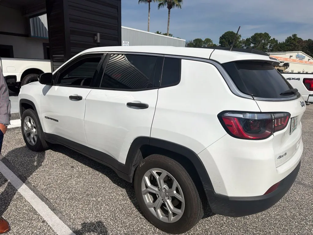 White 2024 Jeep Compass Sport for sale in Palatka, FL
