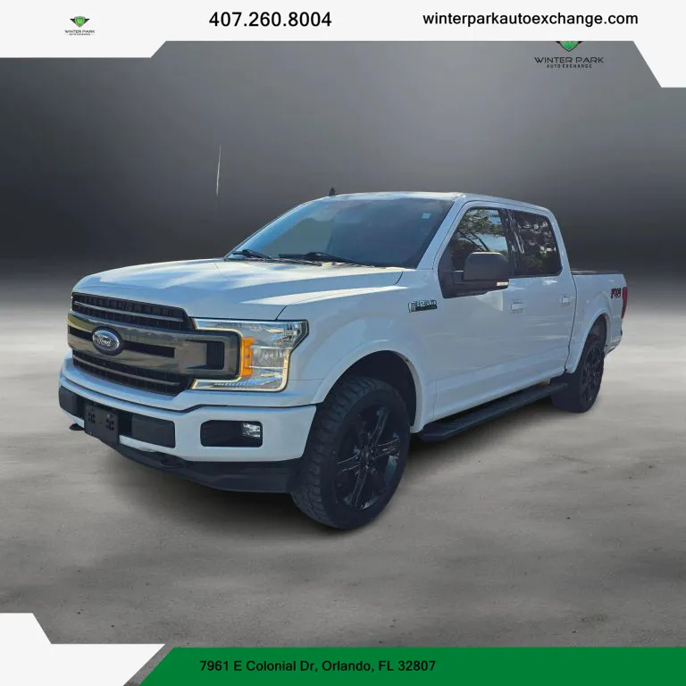 Silver 2020 Ford F-150 SuperCrew Cab XLT Pickup 4D 5 1/2 ft for sale in Orlando, FL