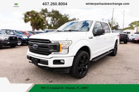 Silver 2020 Ford F-150 SuperCrew Cab XLT Pickup 4D 5 1/2 ft for sale in Orlando, FL