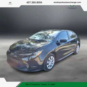Green 2020 Toyota Corolla LE Sedan 4D for sale in Orlando, FL