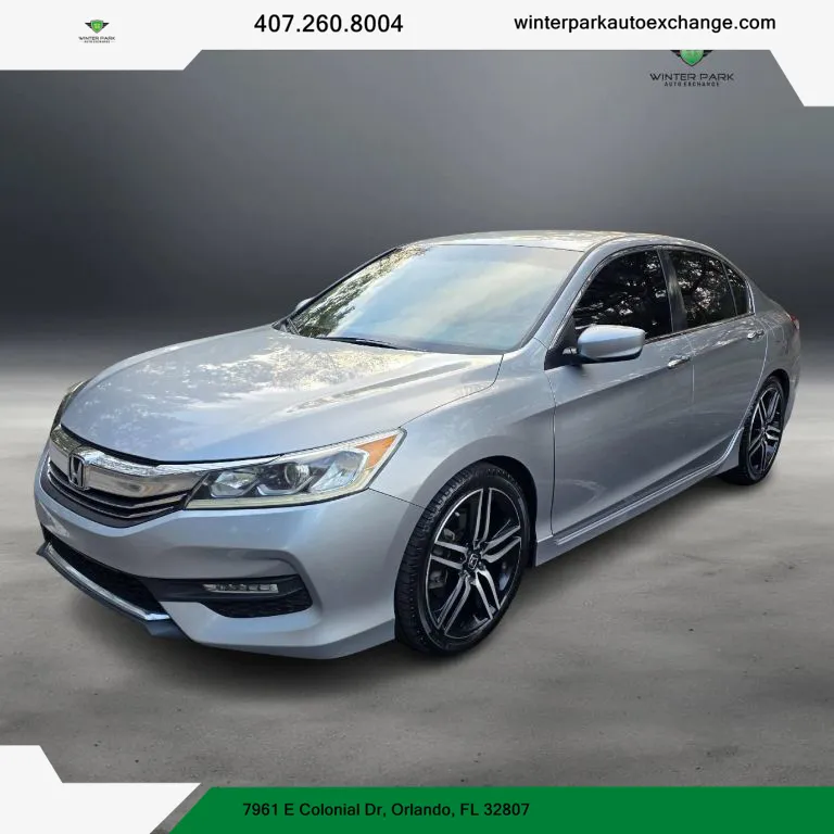 Red 2016 Honda Accord Sport Sedan 4D for sale in Orlando, FL