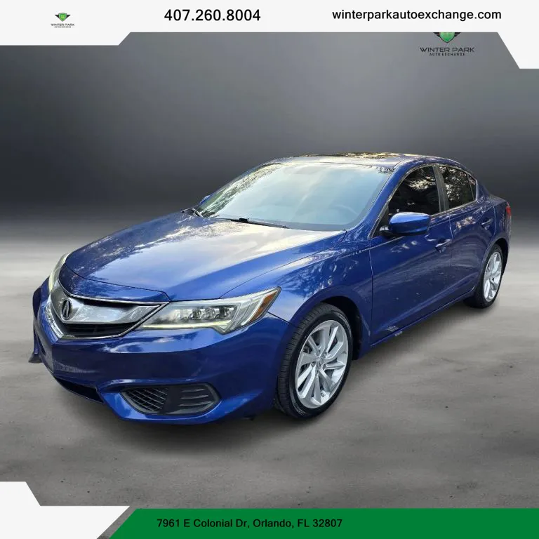 Red 2016 Acura ILX Sedan 4D for sale in Orlando, FL