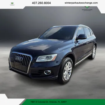 Black 2016 Audi Q5 2.0T Premium Plus Sport Utility 4D for sale in Orlando, FL