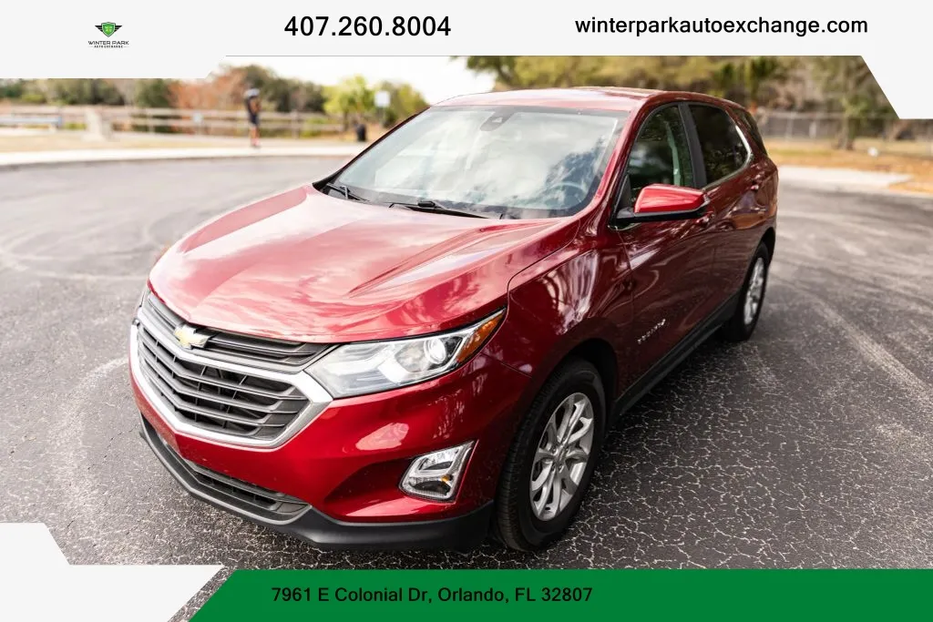 Blue 2021 Chevrolet Equinox LT Sport Utility 4D for sale in Orlando, FL